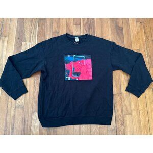 Kaws + Andy Warhol UT Uniqlo Graphic Pullover Sweatshirt Women's Size Large